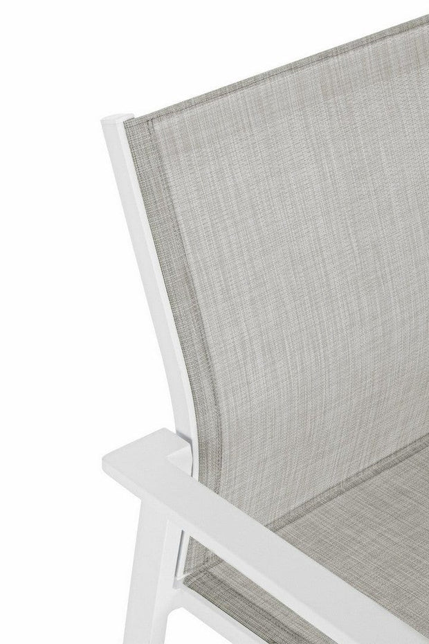Set di 6 sedie da giardino Crozet Grigio (9)