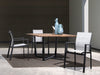 Set di 6 sedie da giardino Crozet Grigio (2)