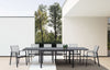 Set di 6 sedie da giardino Crozet Grigio (4)