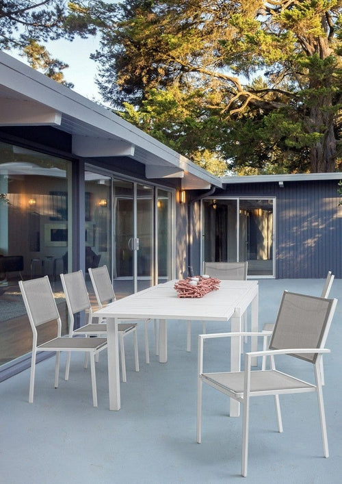 Set di 6 sedie da giardino Hilde Grigio (1)