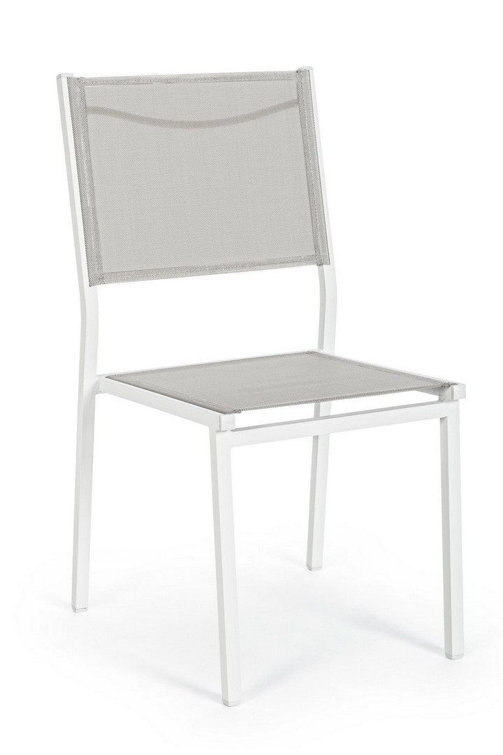 Set di 6 sedie da giardino Hilde Grigio (2)