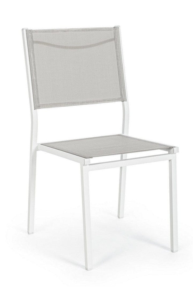 Set di 6 sedie da giardino Hilde Grigio (2)