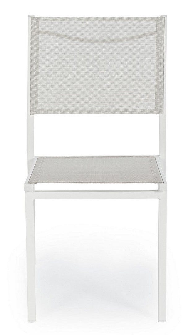 Set di 6 sedie da giardino Hilde Grigio (3)