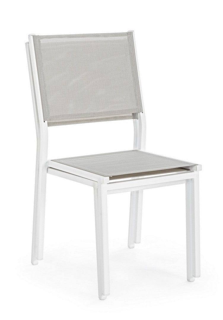 Set di 6 sedie da giardino Hilde Grigio (6)