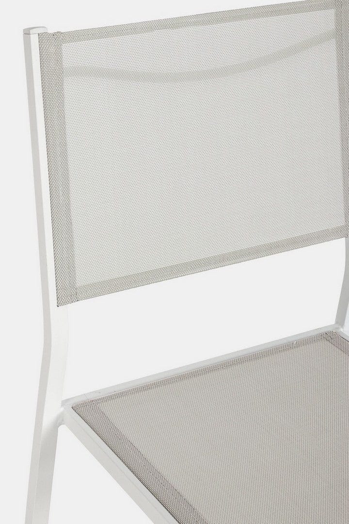 Set di 6 sedie da giardino Hilde Grigio (7)