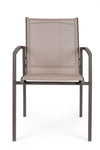 Set di 6 sedie da giardino Hilla Cappuccino (2)
