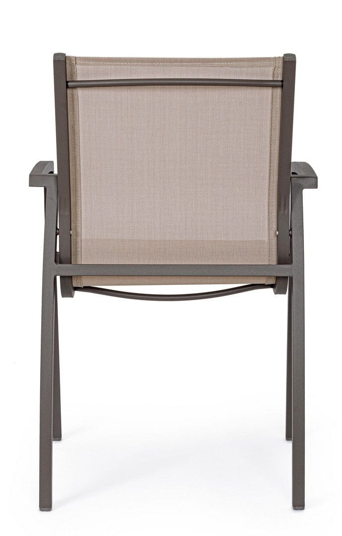 Set di 6 sedie da giardino Hilla Cappuccino (3)