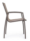 Set di 6 sedie da giardino Hilla Cappuccino (4)