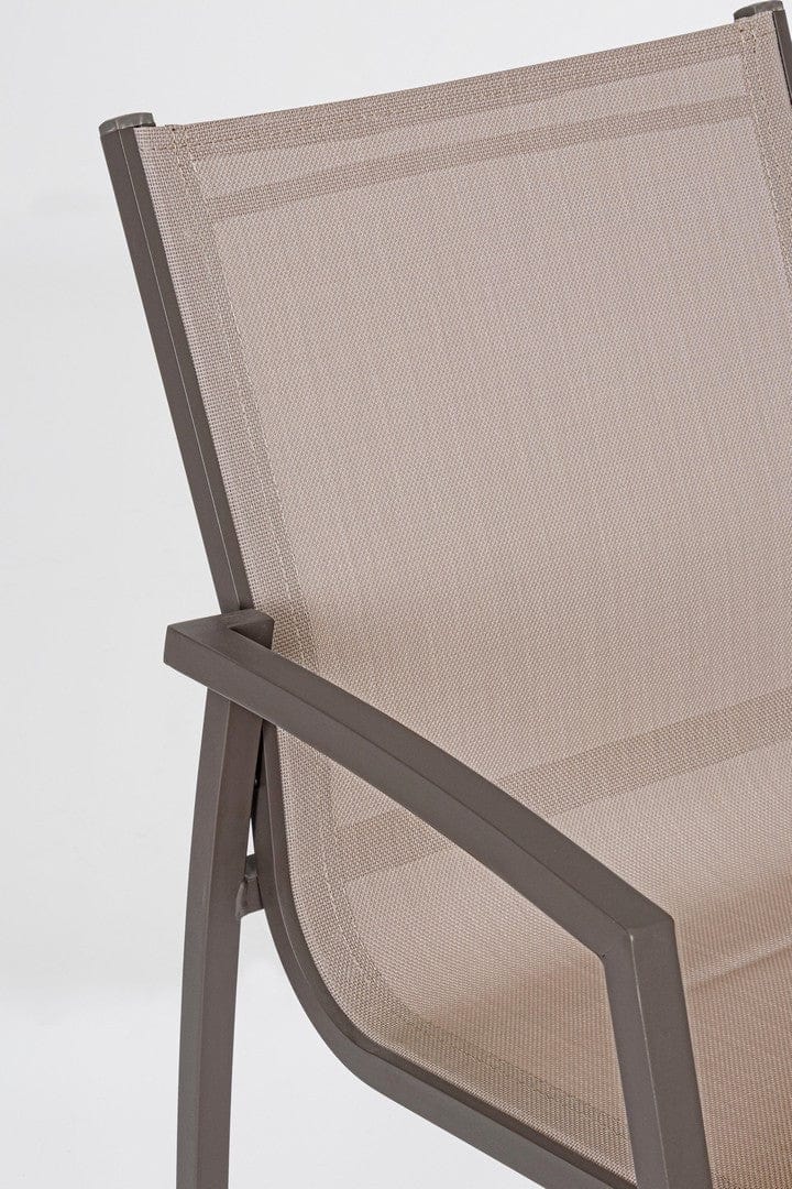 Set di 6 sedie da giardino Hilla Cappuccino (5)