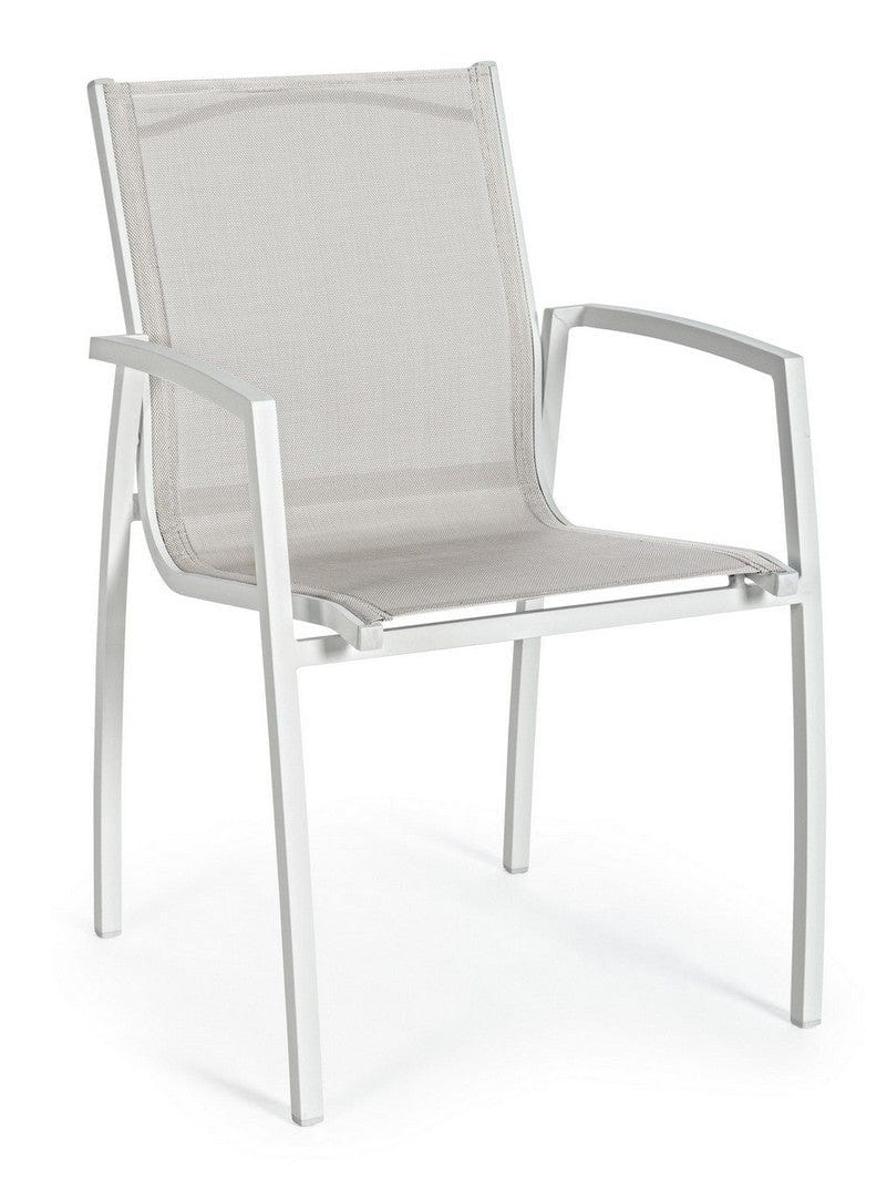 Set di 6 sedie da giardino Hilla Grigio (2)