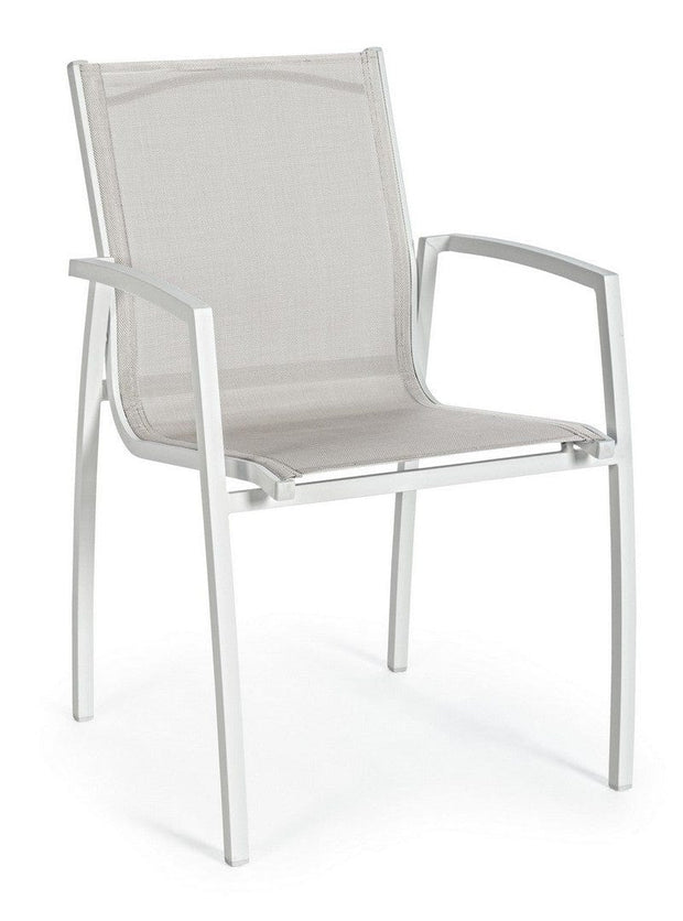 Set di 6 sedie da giardino Hilla Grigio (2)