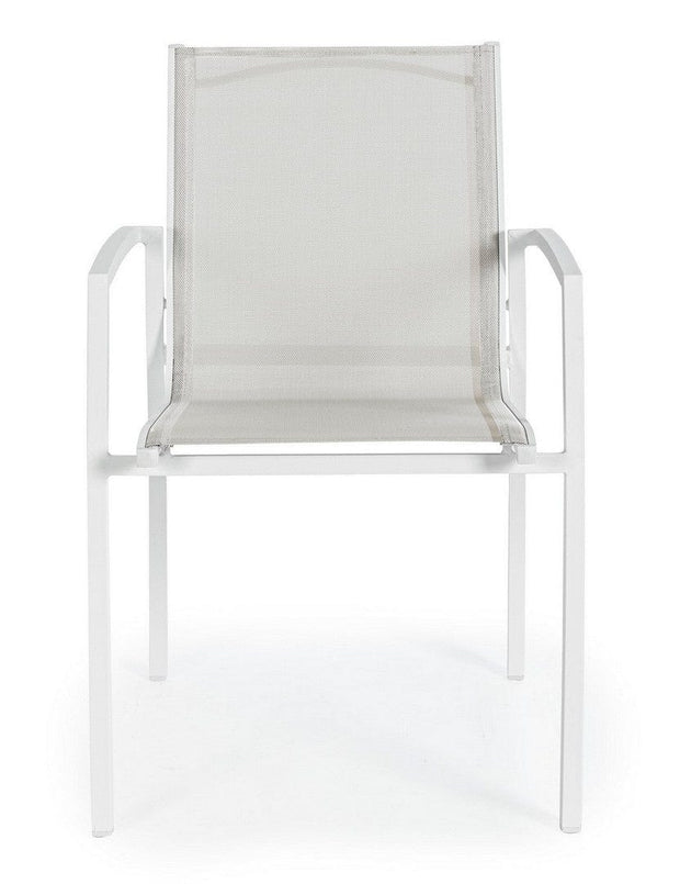 Set di 6 sedie da giardino Hilla Grigio (4)