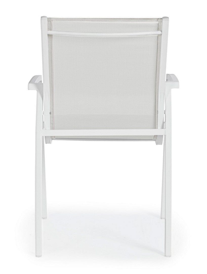 Set di 6 sedie da giardino Hilla Grigio (5)