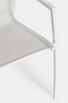 Set di 6 sedie da giardino Hilla Grigio (7)