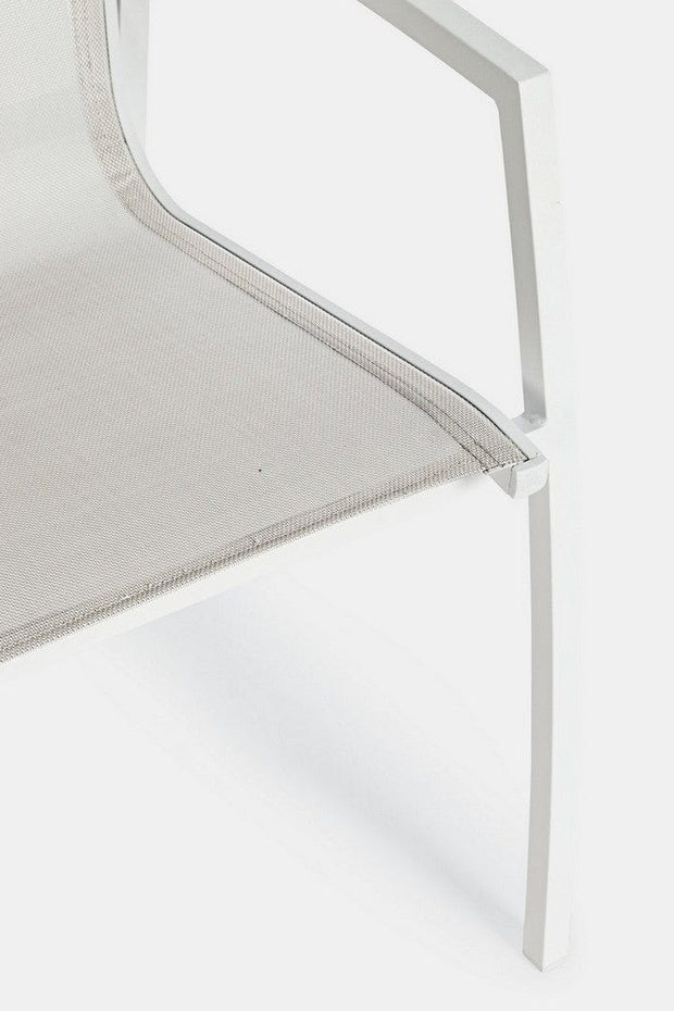 Set di 6 sedie da giardino Hilla Grigio (7)