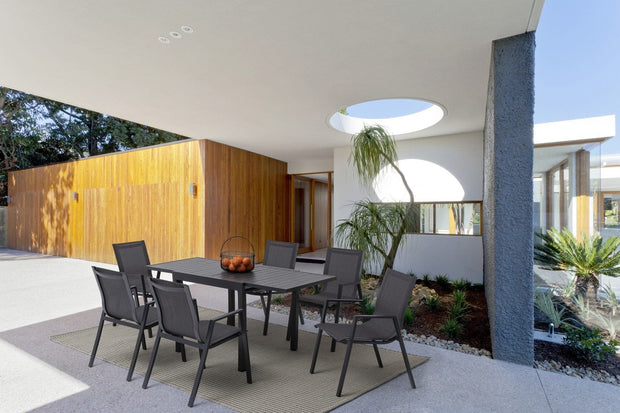 Set di 6 sedie da giardino Pelagius Antracite (1)