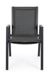 Set di 6 sedie da giardino Pelagius Antracite (4)