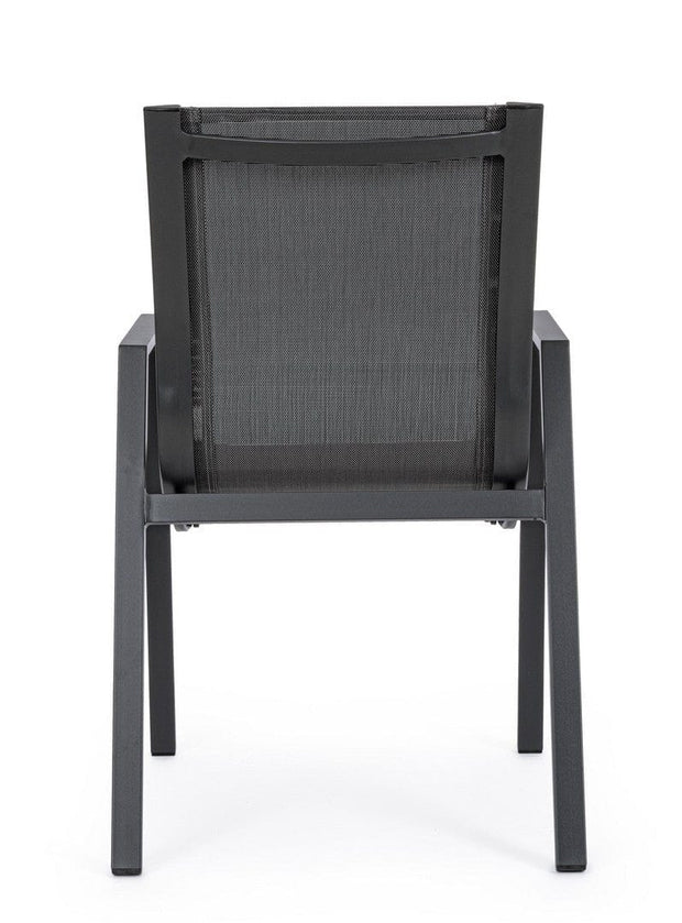 Set di 6 sedie da giardino Pelagius Antracite (5)