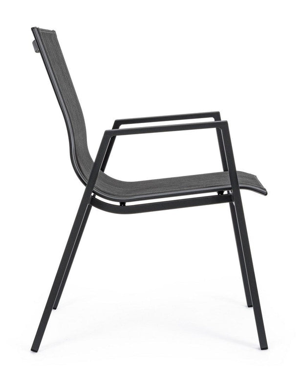 Set di 6 sedie da giardino Pelagius Antracite (6)