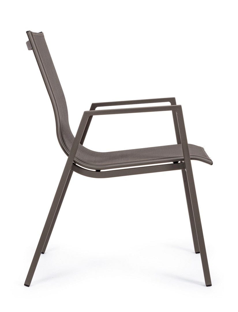 Set di 6 sedie da giardino Pelagius Cappuccino (5)