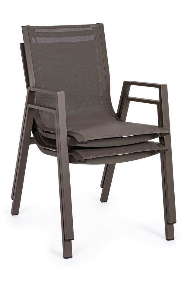 Set di 6 sedie da giardino Pelagius Cappuccino (6)