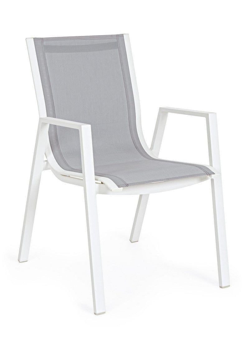 Set di 6 sedie da giardino Pelagius Grigio (2)