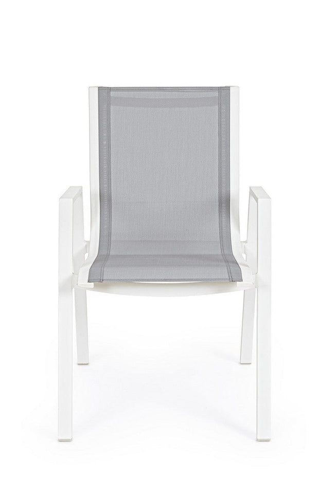 Set di 6 sedie da giardino Pelagius Grigio (3)