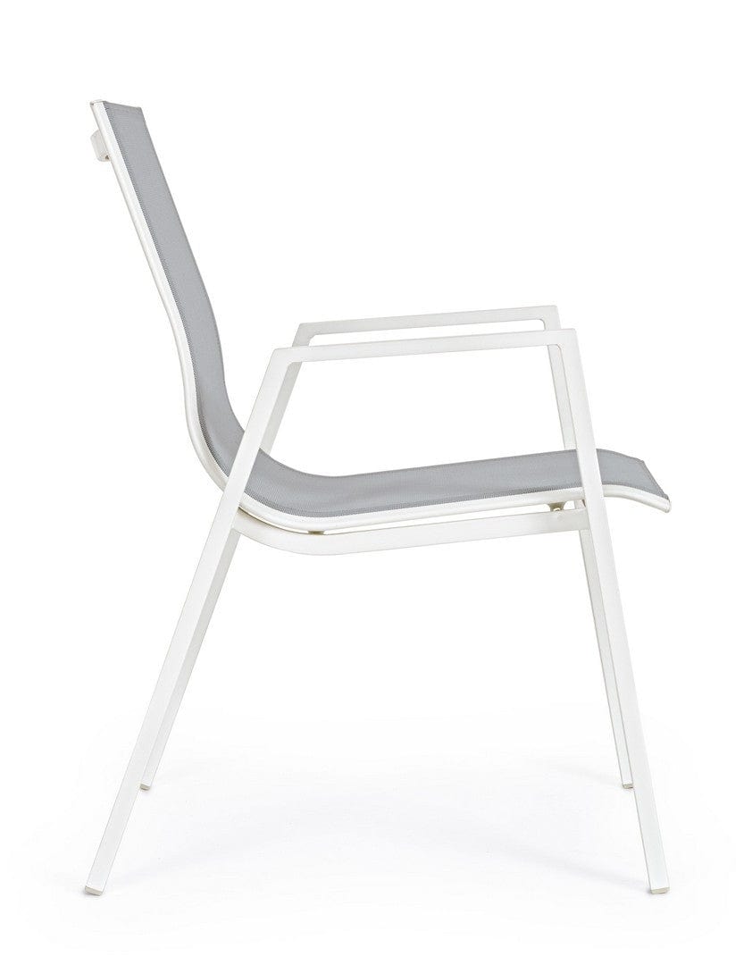Set di 6 sedie da giardino Pelagius Grigio (5)