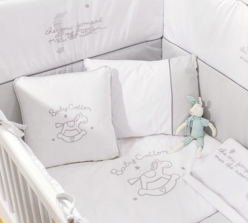 Set di biancheria per culla Baby Cotton 9 pezzi, 75 x 115 cm (2)