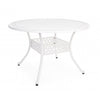 Set di mobili da giardino Faenza Bianco, 5 pezzi (1)