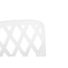 Set di mobili da giardino Faenza Bianco, 5 pezzi (10)