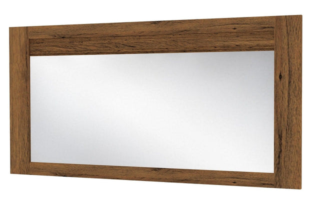 Set di mobili da pranzo 5 pezzi in rovere rustico Velvet, impiallacciatura e paglia (9)
