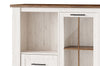 Set di mobili da soggiorno, 6 pezzi Country Bianco / Rovere (5)