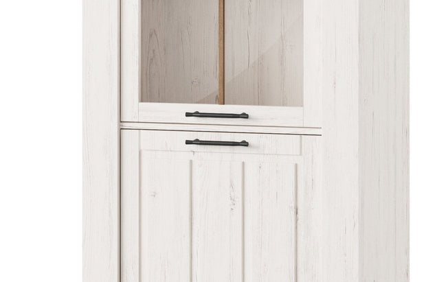 Set di mobili da soggiorno, 6 pezzi Country Bianco / Rovere (10)