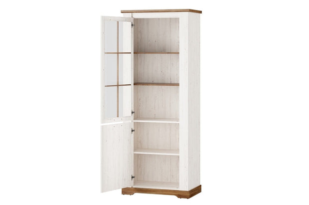 Set di mobili da soggiorno, 6 pezzi Country Bianco / Rovere (12)