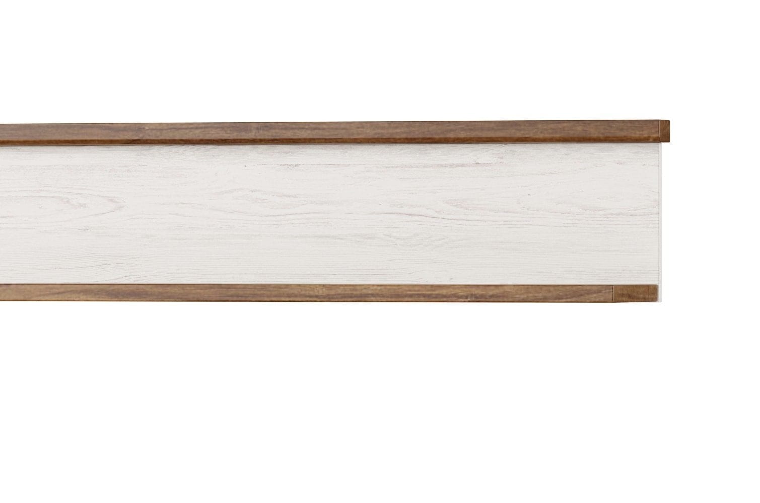 Set di mobili da soggiorno, 6 pezzi Country Bianco / Rovere (14)