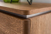 Set di mobili da soggiorno in legno e impiallacciatura, 6 pezzi Montenegro Oak Rustic (4)