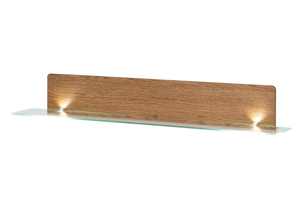 Set di mobili da soggiorno in legno e impiallacciatura, 6 pezzi Montenegro Oak Rustic (15)