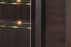 Set di mobili da soggiorno in legno, impiallacciato e legno, con LED incluso, 6 pezzi porte Oak Choco (2)