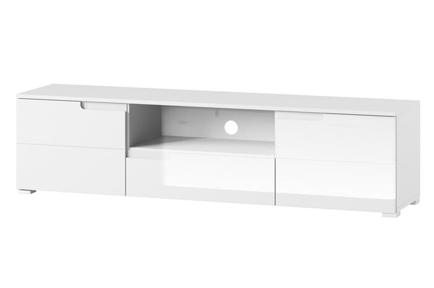 Set di mobili da soggiorno in MDF e pallet, 5 pezzi Gabrielle I Bianco (3)