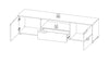 Set di mobili da soggiorno in MDF e pallet, 5 pezzi Gabrielle I Bianco (5)