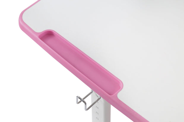 Set di scrivanie per bambini regolabili in altezza Comfortline, rosa, L66,4xL47,4xH54 cm (6)
