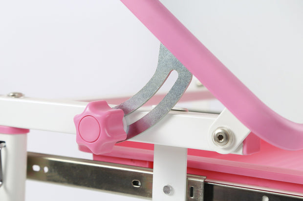 Set di scrivanie per bambini regolabili in altezza Comfortline, rosa, L66,4xL47,4xH54 cm (13)
