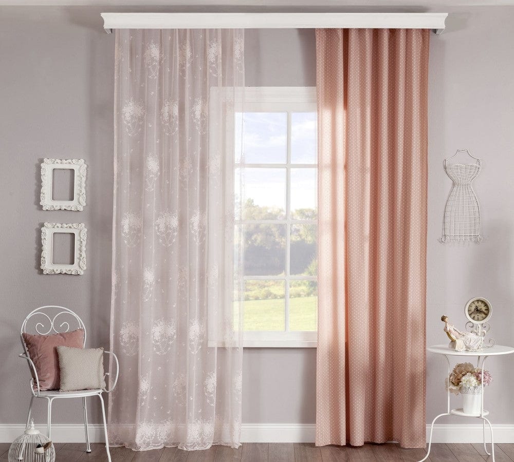 Set di tende e tendaggi per bambini Dream Light Pink / Salmon