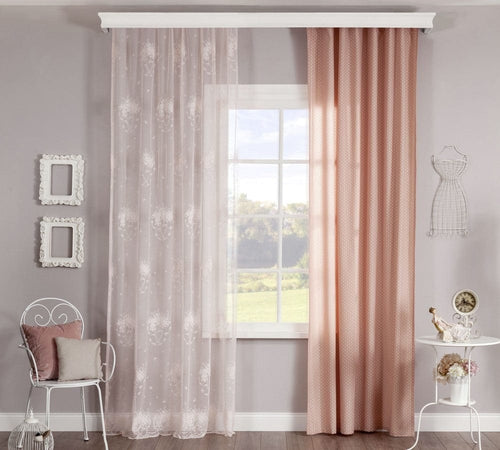 Set di tende e tendaggi per bambini Dream Light Pink / Salmon