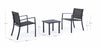 Set giardino con 2 sedie e tavolino da caffe Auri Antracite (6)