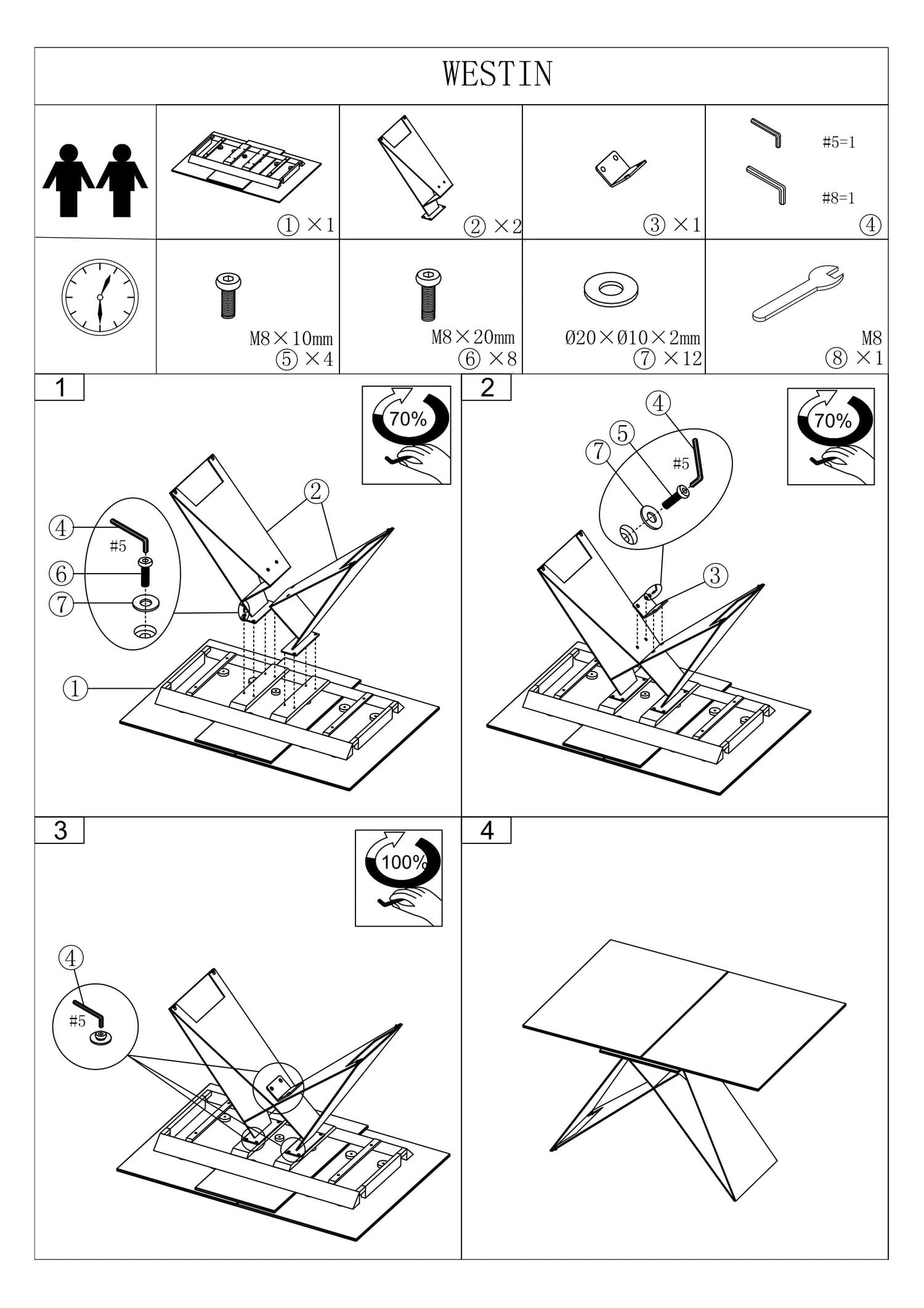 Signal Set masa extensibila din sticla si metal, Wesley SG Negru Mat + 4 Scaune tapitate cu stofa si picioare metalice, Pirro B Velvet Gri / Negru, L120-160xl80xH76 cm