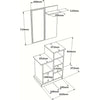 Set mobile da ingresso Concept CH1-KL Naturale, 3 pezzi (3)