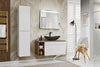 Set mobili da bagno 100 cm Iconic Matt Bianco, 6 pezzi