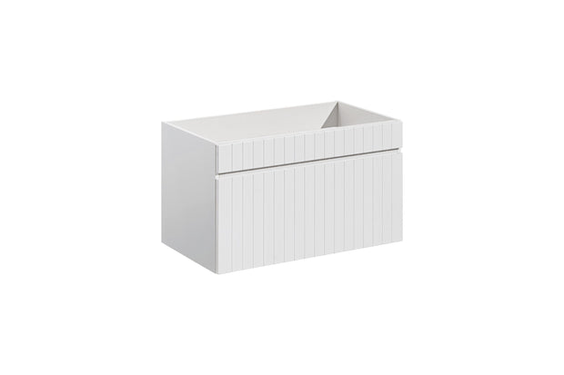 Set mobili da bagno 100 cm Iconic Matt Bianco, 6 pezzi (7)